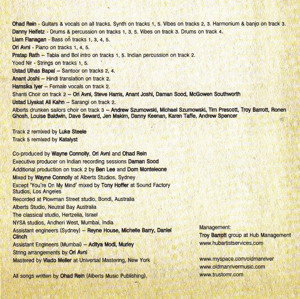 Old Man River : You're On My Mind (CD, EP)