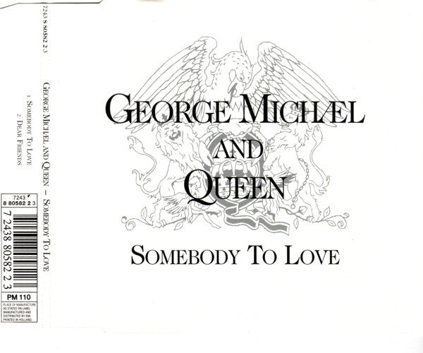George Michael And Queen : Somebody To Love (CD, Single)