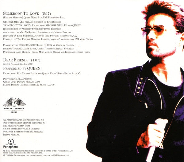 George Michael And Queen : Somebody To Love (CD, Single)