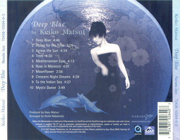Keiko Matsui : Deep Blue (HDCD, Album, Enh)