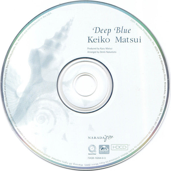 Keiko Matsui : Deep Blue (HDCD, Album, Enh)