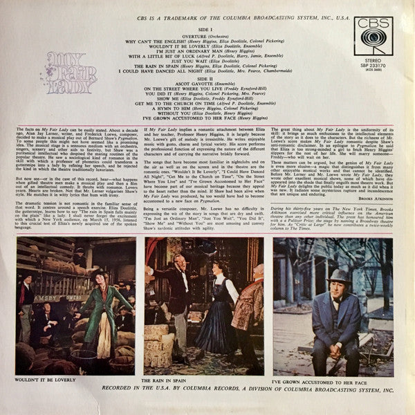 Various : My Fair Lady (LP, Album)