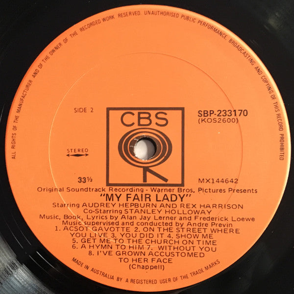 Various : My Fair Lady (LP, Album)