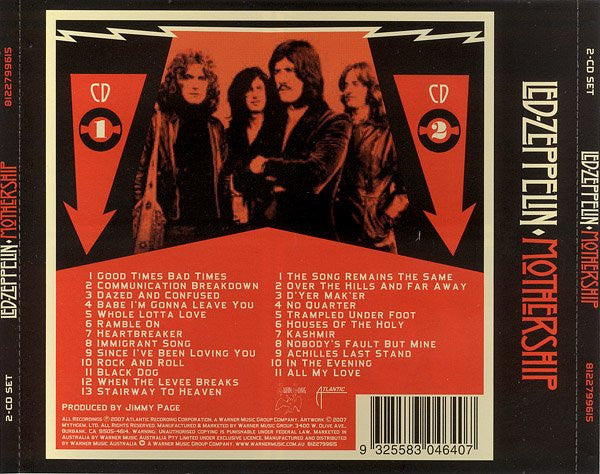 Led Zeppelin : Mothership (2xCD, Comp, RM)