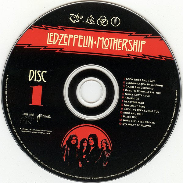 Led Zeppelin : Mothership (2xCD, Comp, RM)