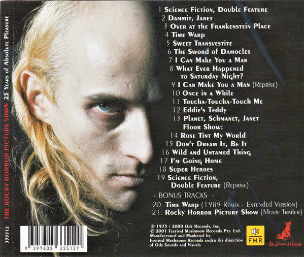 "The Rocky Horror Picture Show" Original Cast : The Rocky Horror Picture Show (25 Years Of Absolute Pleasure) (CD, Album, RE)