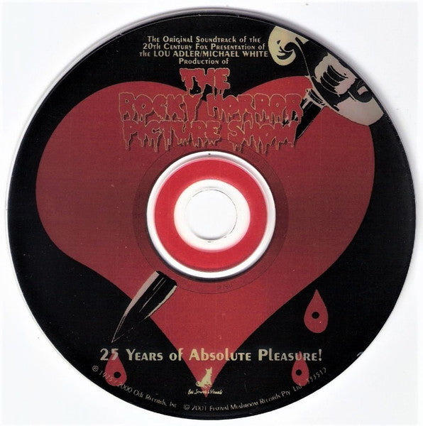 "The Rocky Horror Picture Show" Original Cast : The Rocky Horror Picture Show (25 Years Of Absolute Pleasure) (CD, Album, RE)