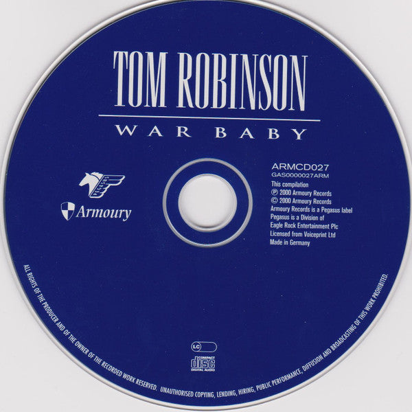 Tom Robinson : War Baby (CD, Comp)