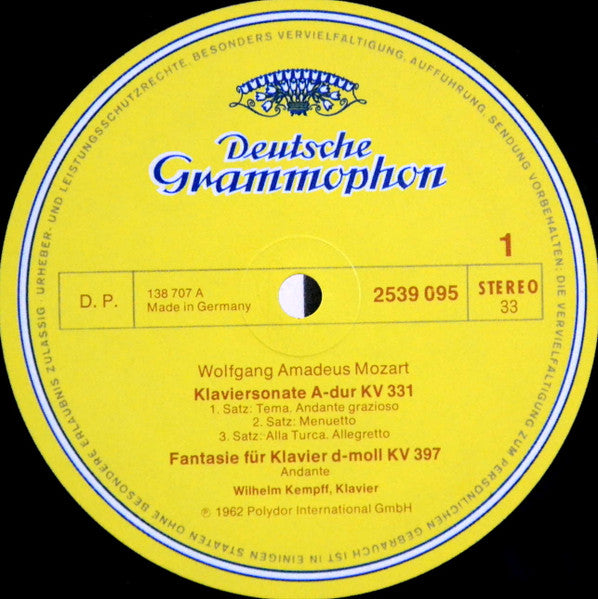 Wilhelm Kempff : Star Profile (2xLP, Comp)