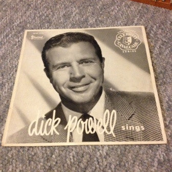 Dick Powell (2) : Dick Powell Sings (10", Comp)