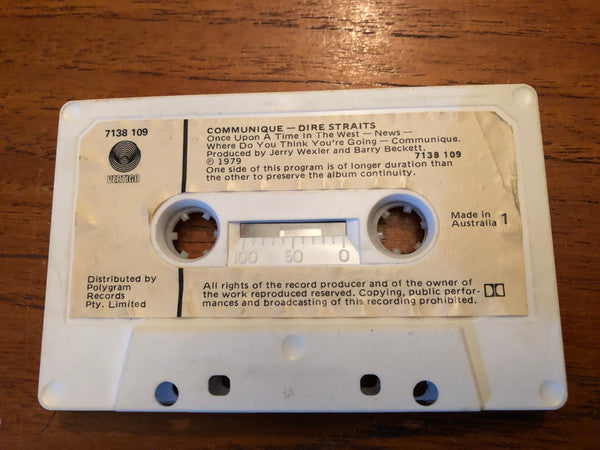 Dire Straits : Communiqué (Cass, Album, Pap)