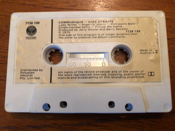 Dire Straits : Communiqué (Cass, Album, Pap)