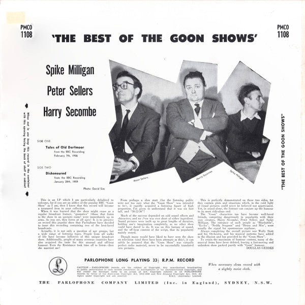 The Goons : The Best Of The Goon Shows (LP, Mono)