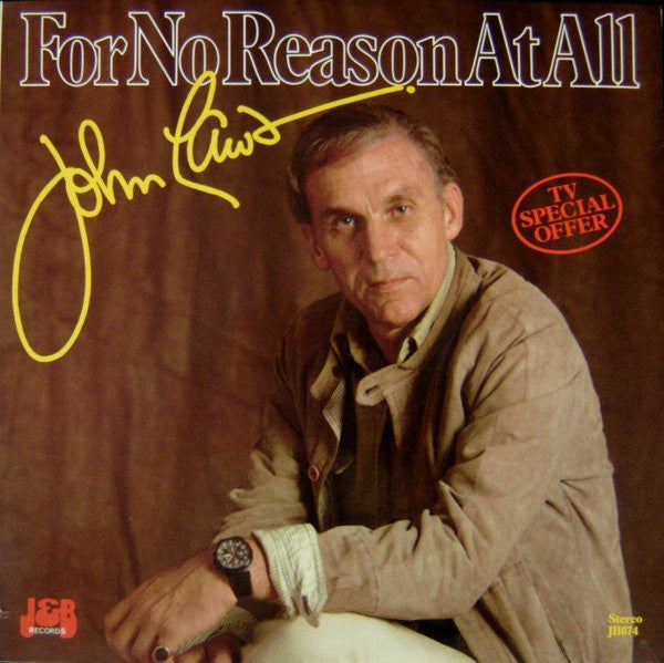 John Laws (3) : For No Reason At All (LP, Comp)