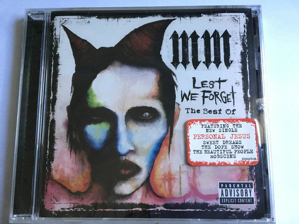 Marilyn Manson : Lest We Forget - The Best Of (CD, Comp)
