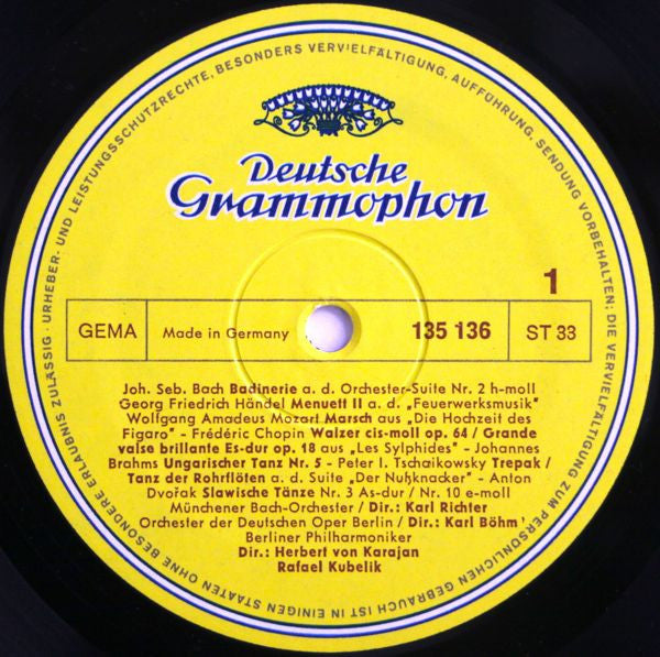 Various : Tanzmusik Von Bach Bis Bartok (LP, Comp)
