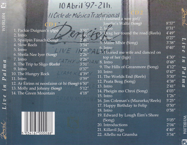 Dervish : Live In Palma (2xCD, Album)