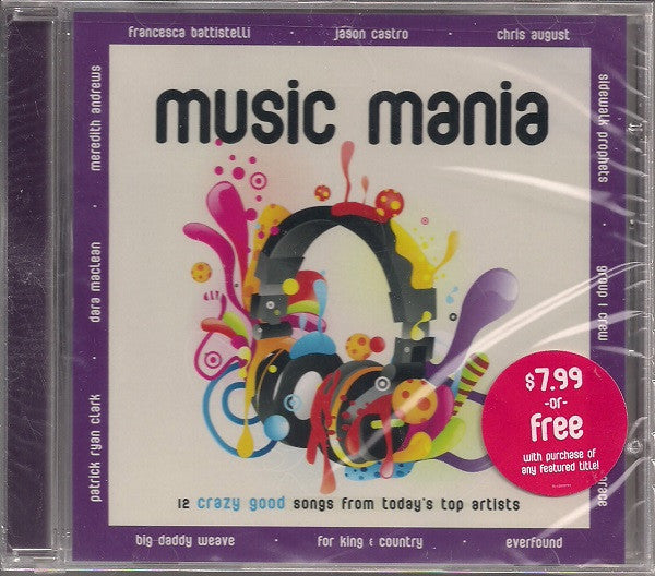 Various : Music Mania (12 Crazy Good Songs From Today's Top Artists) (CD, Comp)