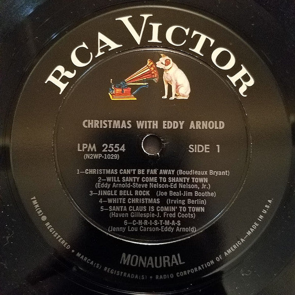 Eddy Arnold : Christmas With Eddy Arnold (LP, Mono, RE)