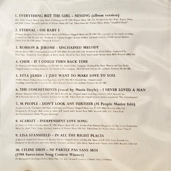 Various : Love Over Gold 2 (CD, Comp)