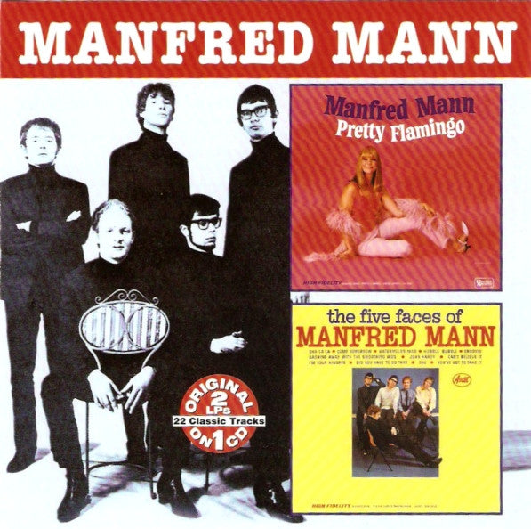 Manfred Mann : Pretty Flamingo • The Five Faces Of (CD, Comp)