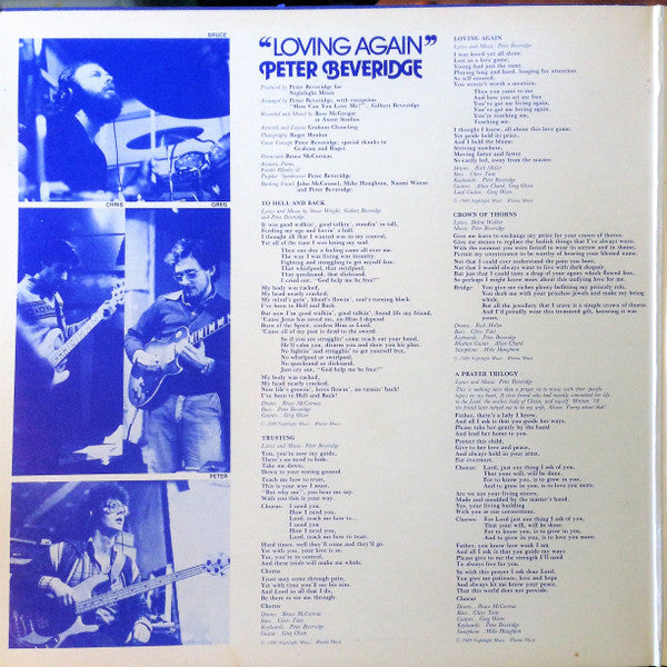 Peter Beveridge : Loving Again (LP, Album, Gat)