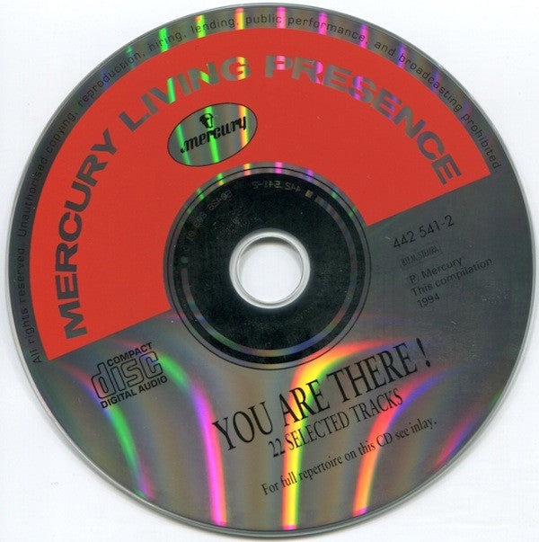 Various : You Are There! (22 Classic Hits • A Sonic Spectacular) (CD, Comp, Ltd)
