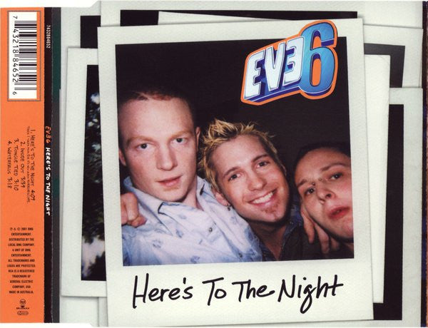 Eve 6 : Here's To The Night (CD, Maxi)