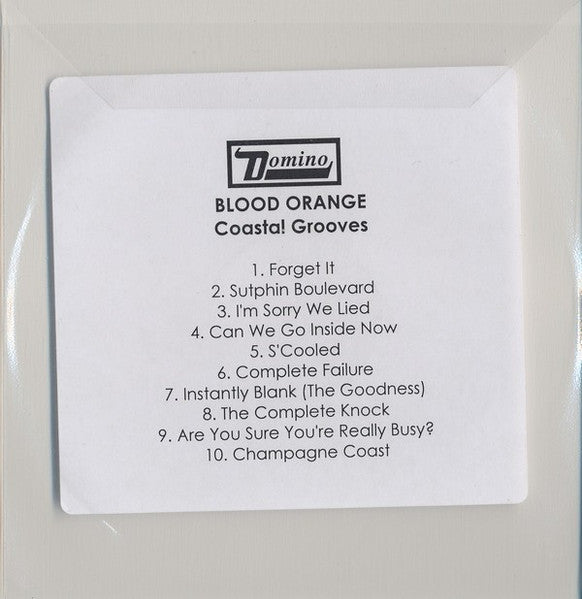 Blood Orange (2) : Coastal Grooves (CDr, Album, Promo)