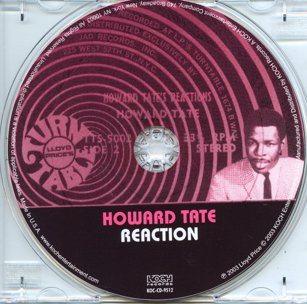 Howard Tate : Howard Tate's Reaction (CD, Album)