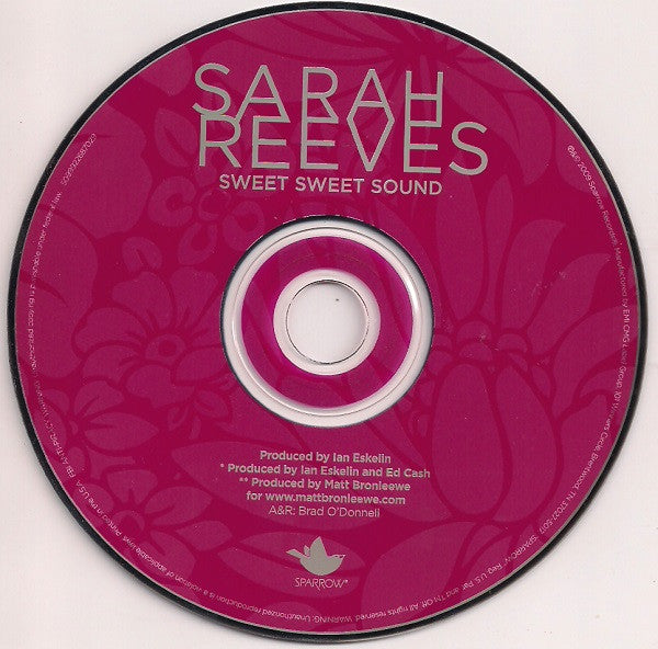 Sarah Reeves : Sweet Sweet Sound (CD, EP)