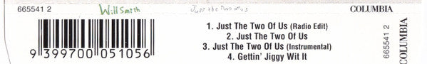 Will Smith : Just The Two Of Us (CD, Single)