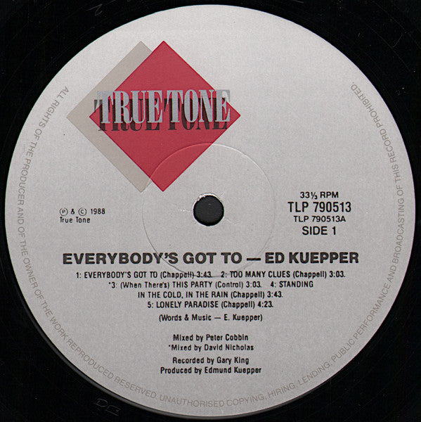 Ed Kuepper : Everybody's Got To (LP, Album)