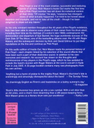 Nick Mason : Inside Out (A Personal History Of Pink Floyd) (3xCD)