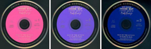 Nick Mason : Inside Out (A Personal History Of Pink Floyd) (3xCD)