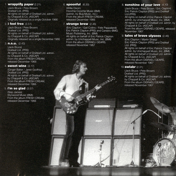 Cream (2) : The Very Best Of Cream (CD, Comp)