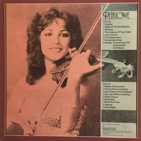 Peta Lowe : The Magic Of My Violin (LP)