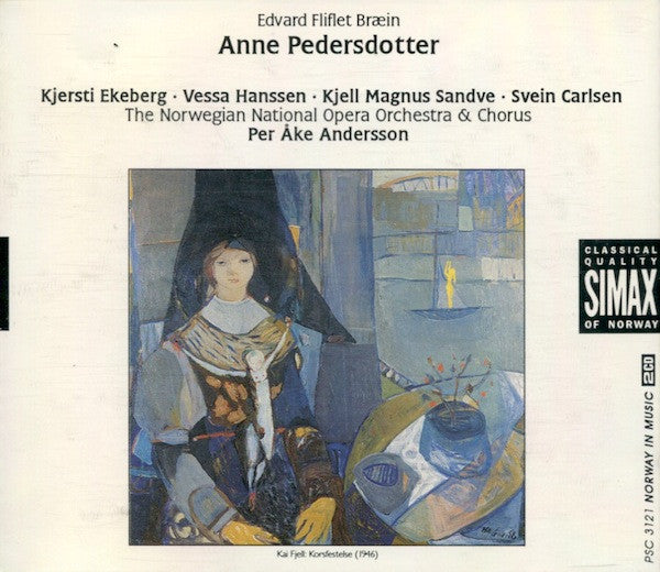 Edvard Fliflet Bræin : Anne Pedersdotter (2xCD, Album)