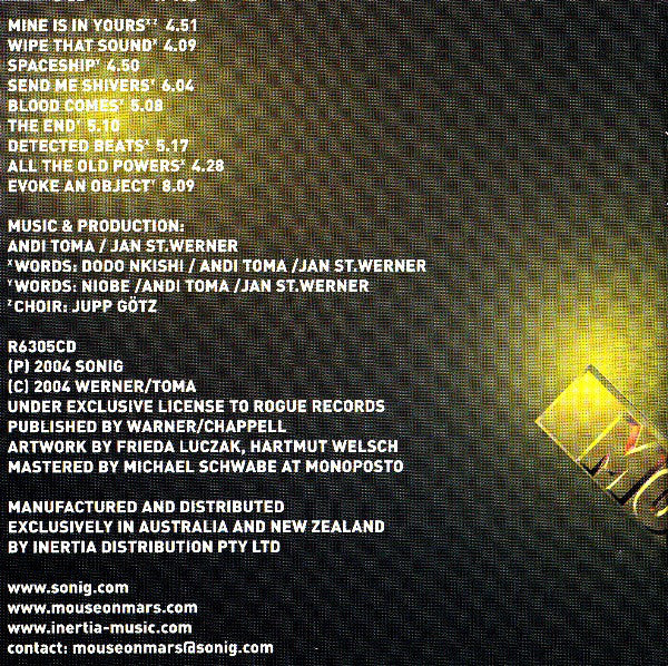 Mouse On Mars : Radical Connector (CD, Album)