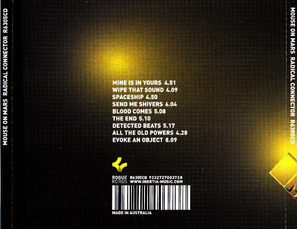 Mouse On Mars : Radical Connector (CD, Album)