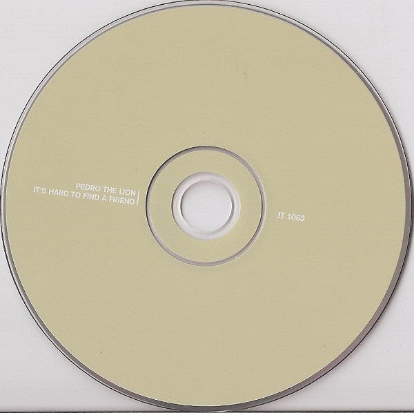 Pedro The Lion : It's Hard To Find A Friend (CD, Album, RE, RM)