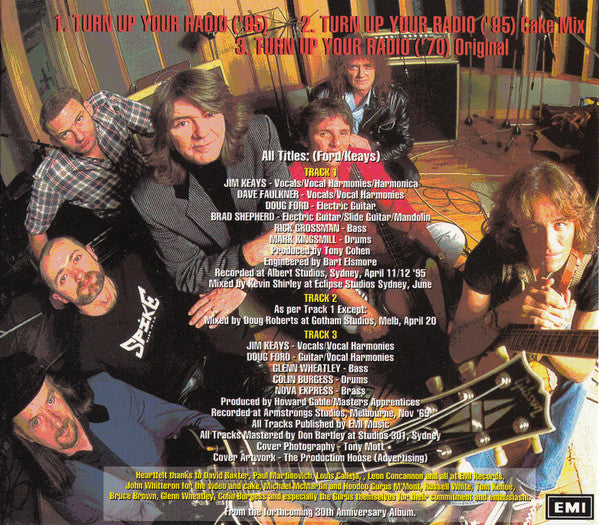 The Master's Apprentices With Hoodoo Gurus : Turn Up Your Radio (CD, Single)