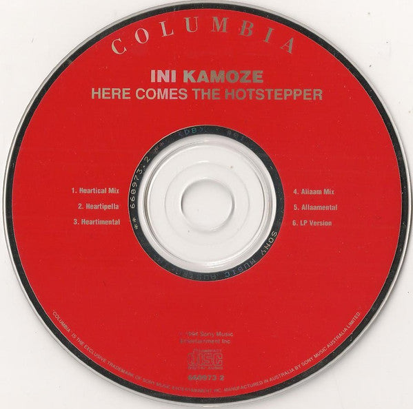 Ini Kamoze : Here Comes The Hotstepper (CD, Single, Car)