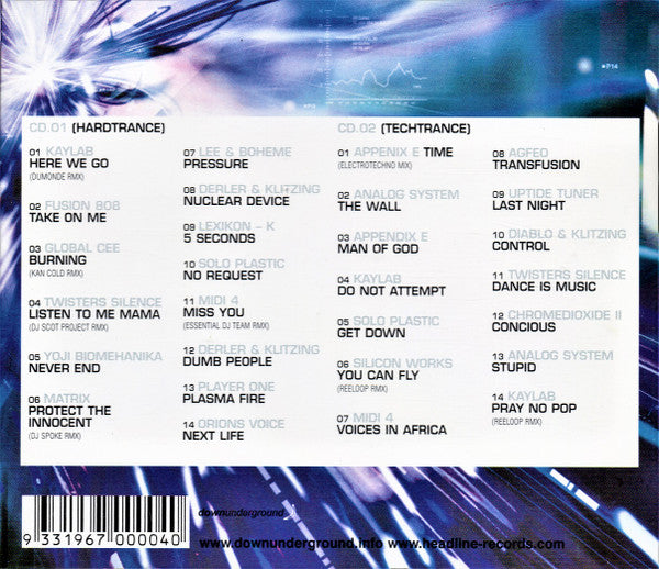 Oliver Klitzing : German Hard Trance (2xCD, Comp, Mixed)