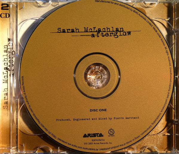 Sarah McLachlan : Afterglow (2xCD, Album, Ltd)