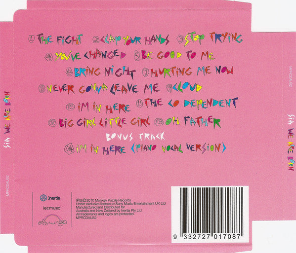 Sia : We Are Born (CD, Album, Sup)