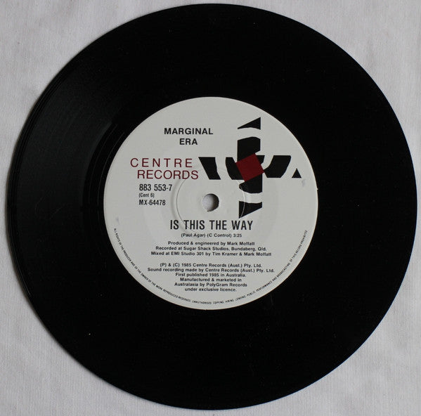 Marginal Era : See, Hear, Touch (7", Single)