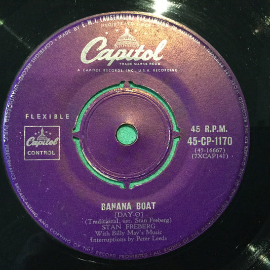 Stan Freberg : Banana Boat (Day-O) (7")
