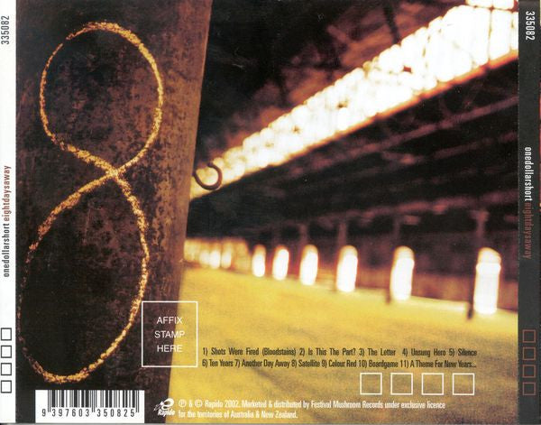 One Dollar Short : Eight Days Away (CD, Album, Ltd + CD-ROM)
