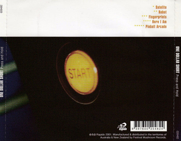 One Dollar Short : Press And Hold (CD, EP)